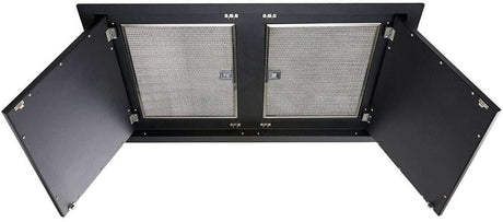 Schweigen 100cm Silent 3200m3/hr Black Ceiling Cassette Rangehood SCC1000B-SE