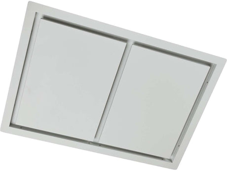 Schweigen 100cm Silent 3200m3/hr White Ceiling Cassette Rangehood SCC1000W-SE