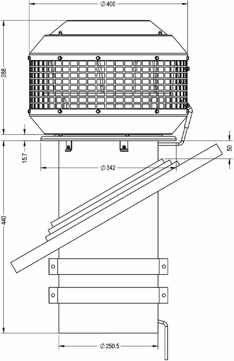 Schweigen 120cm Silent 3200m3/hr S/S Ceiling Cassette Rangehood SCC1200-SE