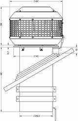 Schweigen 120cm Silent 3200m3/hr S/S Ceiling Cassette Rangehood SCC1200-SE