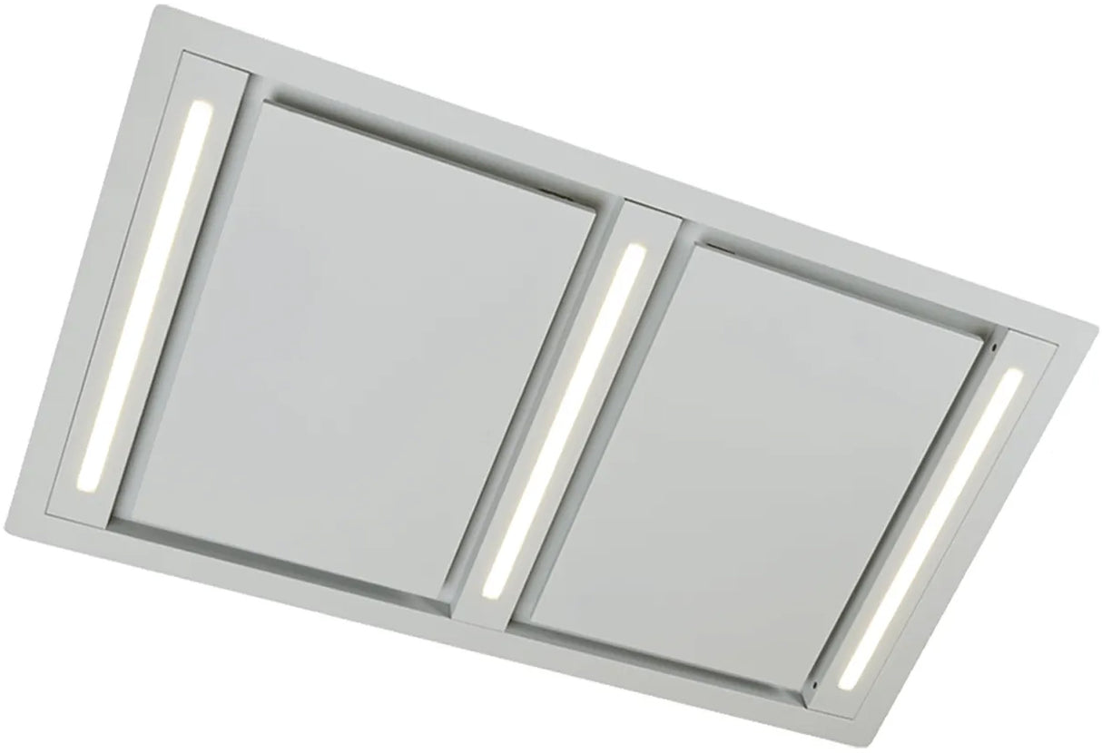 Schweigen 120cm Silent 3000m3/hr Twin Motor White Ceiling Cassette SCC1200W-SP2