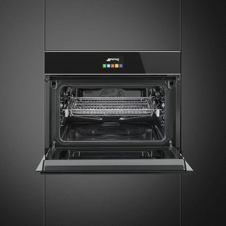 Smeg 45cm Dolce Stil Novo Compact Speed Oven SFA4604MCNX