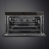 Smeg 90cm Dolce Stil Novo Thermoseal Electric Oven Copper Trim SFPR9604TNR