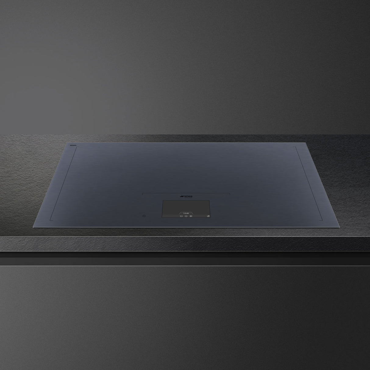 Smeg 90cm Linea Integrated Induction Cooktop Neptune Grey SIA1963DG