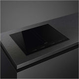 Smeg 60cm Linea Induction Cooktop Pure Black SIM1644D