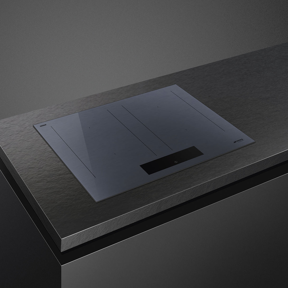 Smeg 60cm Multizone Induction Cooktop SIM1644DG Neptune Grey