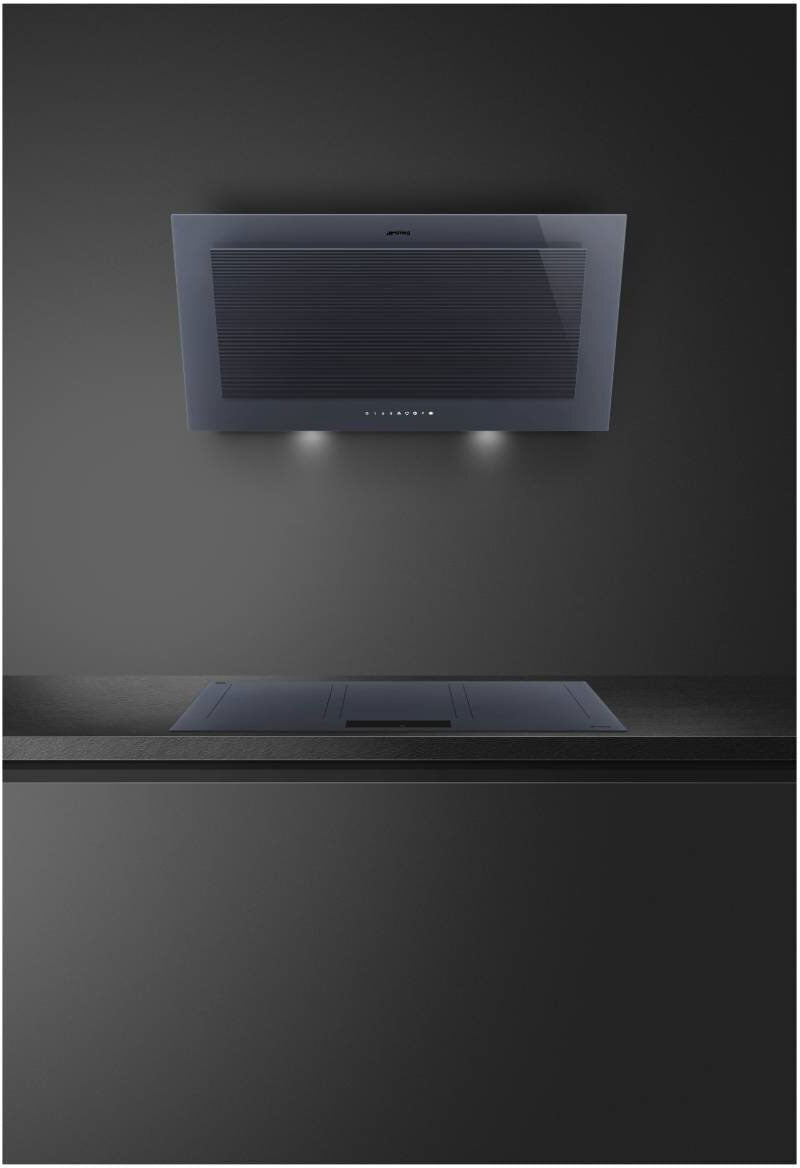 Smeg 90cm Linea Multizone Induction Cooktop Neptune Grey SIM1964DG