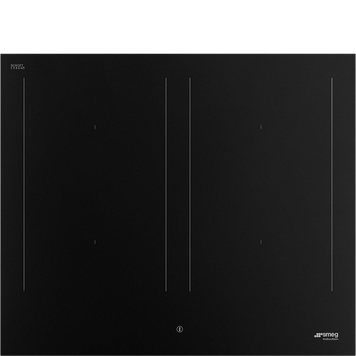 Smeg 60cm Classic Induction Cooktop Matte Black SIM3644N