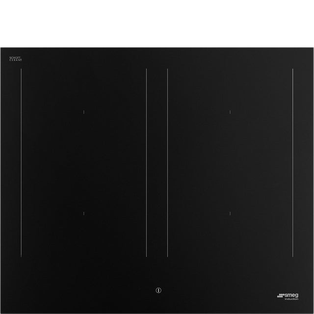 Smeg 60cm Classic Induction Cooktop Matte Black SIM3644N