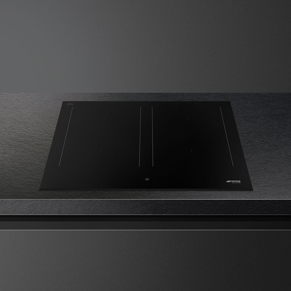 Smeg 60cm Classic Induction Cooktop Matte Black SIM3644N
