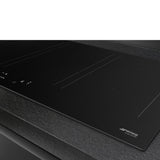 Smeg 90cm Classic Induction Cooktop Matte Black SIM3964N