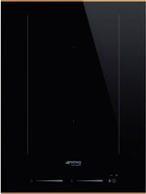 Smeg 38cm Dolce Stil Novo Induction Cooktop Black SIM6323R