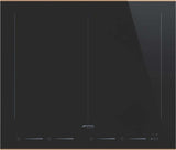 Smeg 60cm Dolce Stil Novo Induction Cooktop Copper Trim SIM6644R