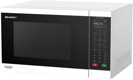 Sharp 32L 1200W Flatbed Microwave White SM327FHW