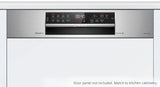 Bosch Series 6 60cm Semi-Integrated Dishwasher Stainless Steel Panel SMI6HCS01A