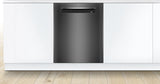 Bosch Series 6 60cm Built Under Dishwasher Brushed Black Stainless Steel SMP6HCB01A