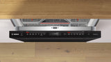 Bosch Series 6 60cm Built Under Dishwasher Brushed Black Stainless Steel SMP6HCB01A