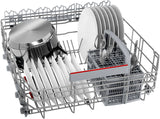 Bosch Series 6 60cm Built Under Dishwasher Brushed Black Stainless Steel SMP6HCB01A