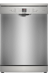 Bosch Series 2 60cm Freestanding Dishwasher Brushed Steel Anti-Fingerprint SMS26AI03A