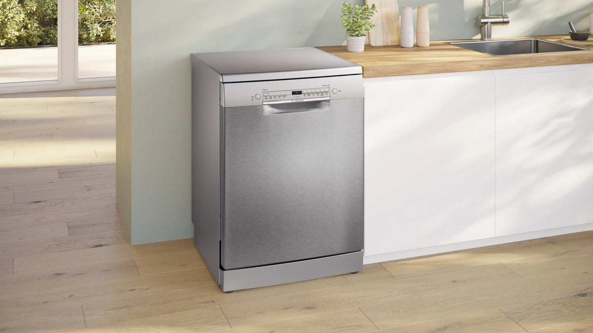 Bosch Series 2 60cm Freestanding Dishwasher Stainless Steel SMS2ITI02A