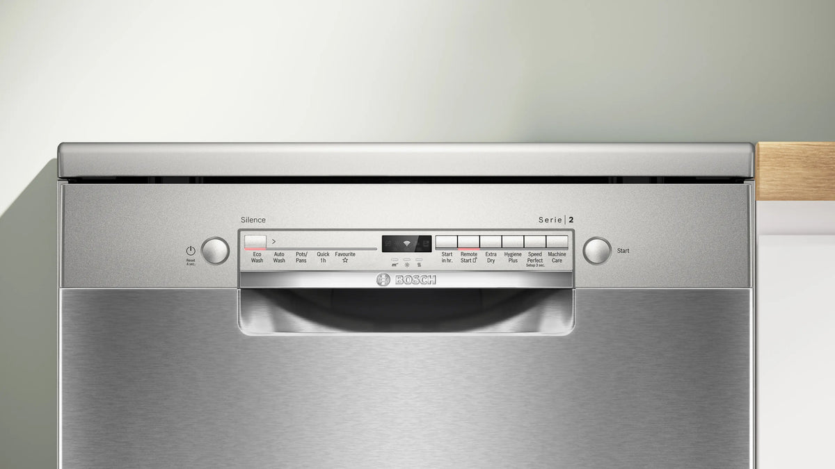Bosch Series 2 60cm Freestanding Dishwasher Stainless Steel SMS2ITI02A