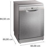 Bosch Series 2 60cm Freestanding Dishwasher Stainless Steel SMS2ITI02A