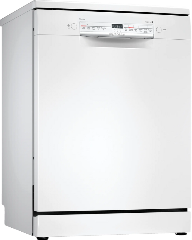 Bosch Series 2 60cm Freestanding Dishwasher White SMS2ITW01A