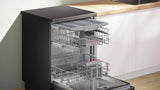 Bosch Series 4 60cm Freestanding Dishwasher Black Inox SMS4HVB01A