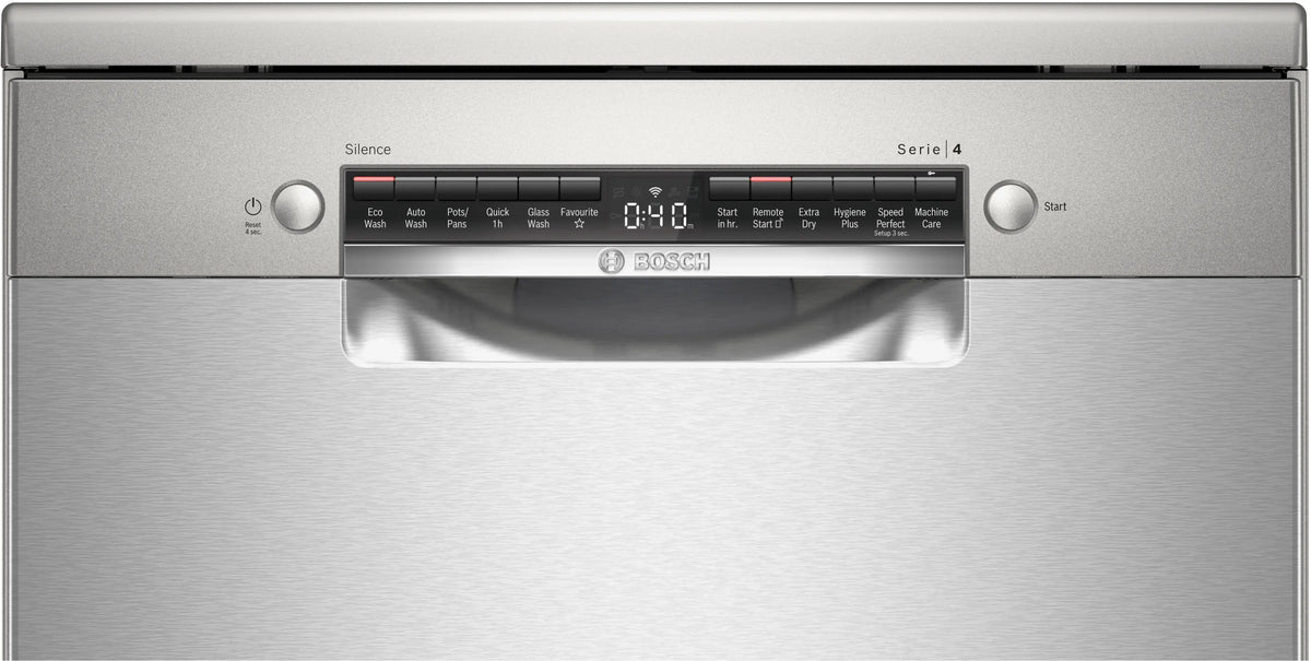Bosch Series 4 60cm Freestanding Dishwasher Stainless Steel SMS4HVI01A