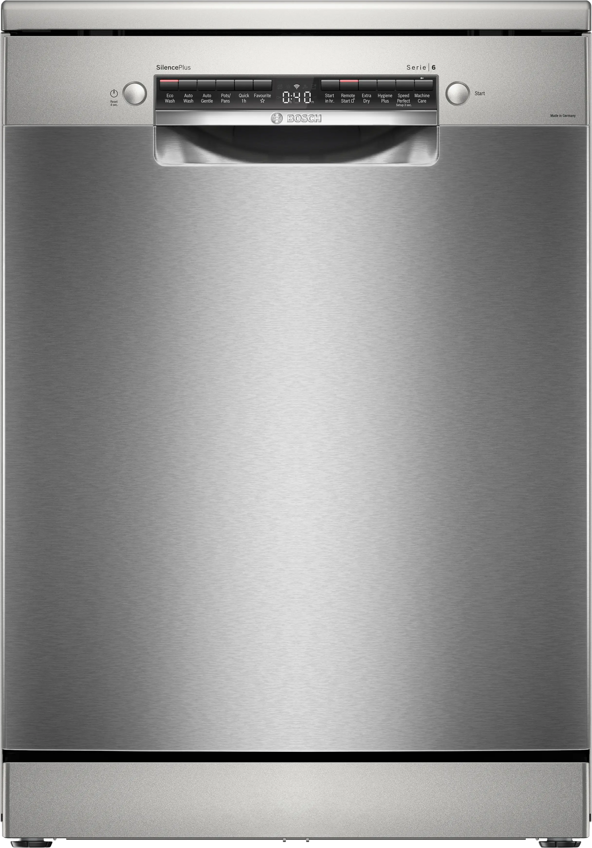 Bosch Series 6 60cm Freestanding Dishwasher Stainless Steel SMS6HAI02A