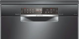 Bosch Series 6 60cm Freestanding Dishwasher Black Inox SMS6HCB01A