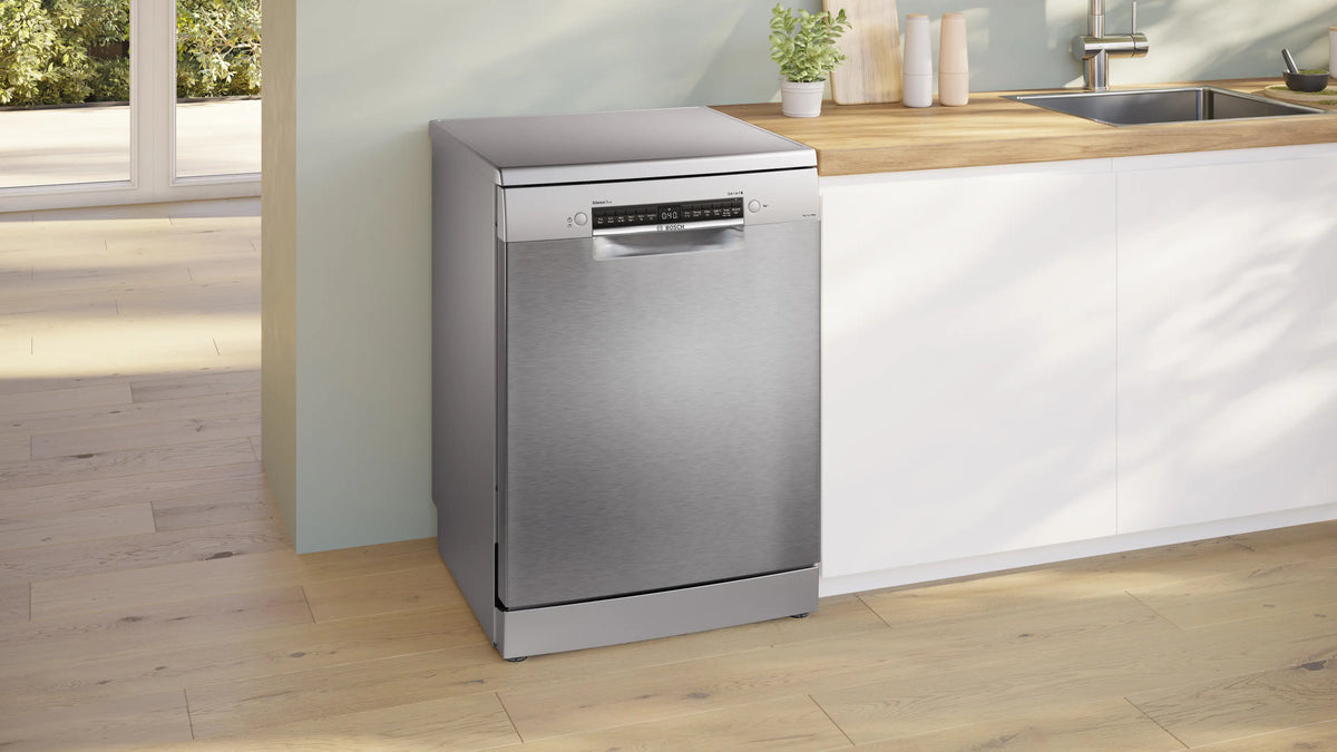 Bosch Series 6 60cm Freestanding Dishwasher Stainless Steel SMS6HCI02A