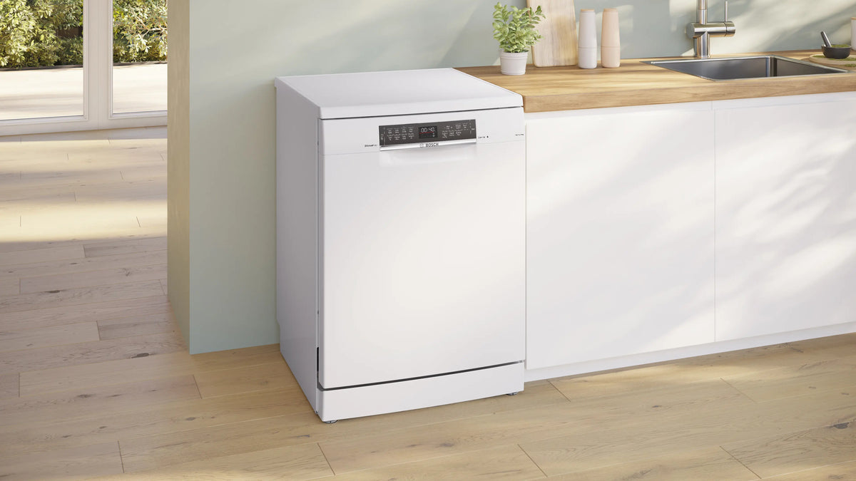 Bosch Series 6 60cm Freestanding Dishwasher White SMS6HCW01A