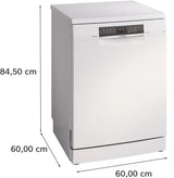 Bosch Series 6 60cm Freestanding Dishwasher White SMS6HCW01A