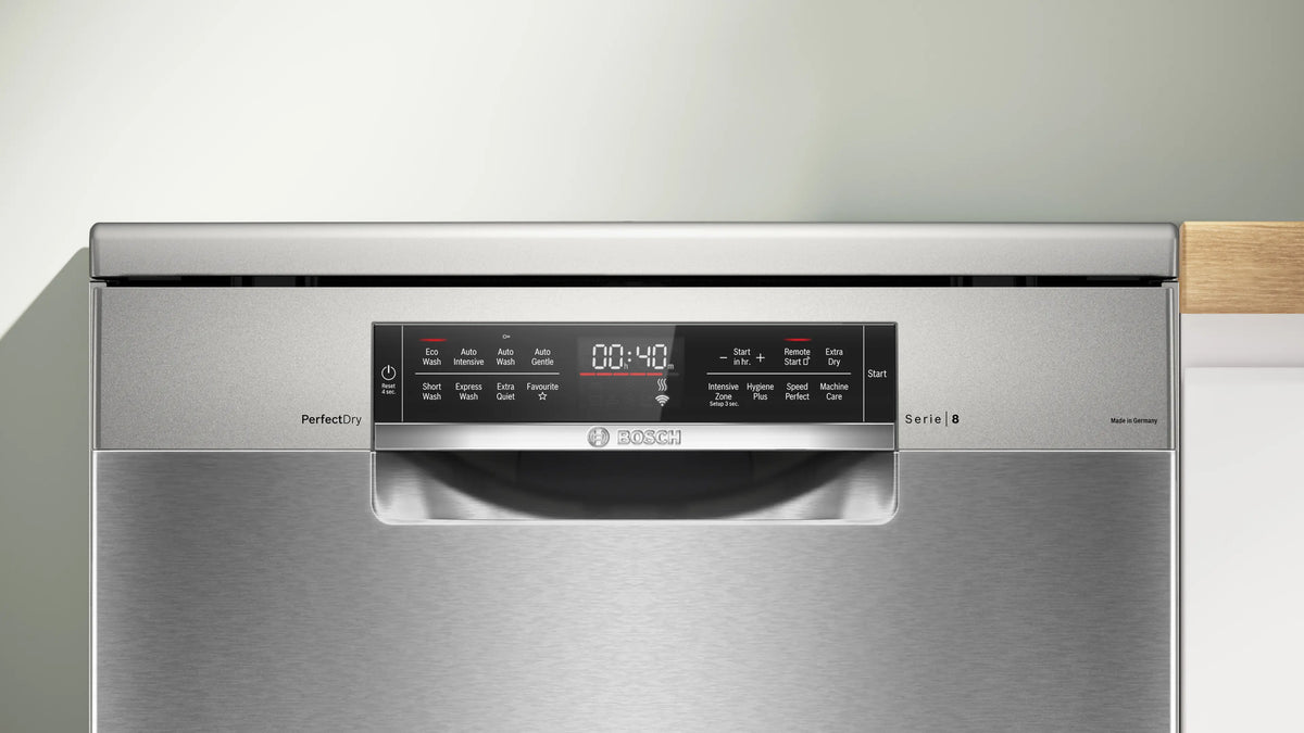Bosch Series 8 60cm Freestanding Dishwasher Stainless Steel SMS8ZCI01A