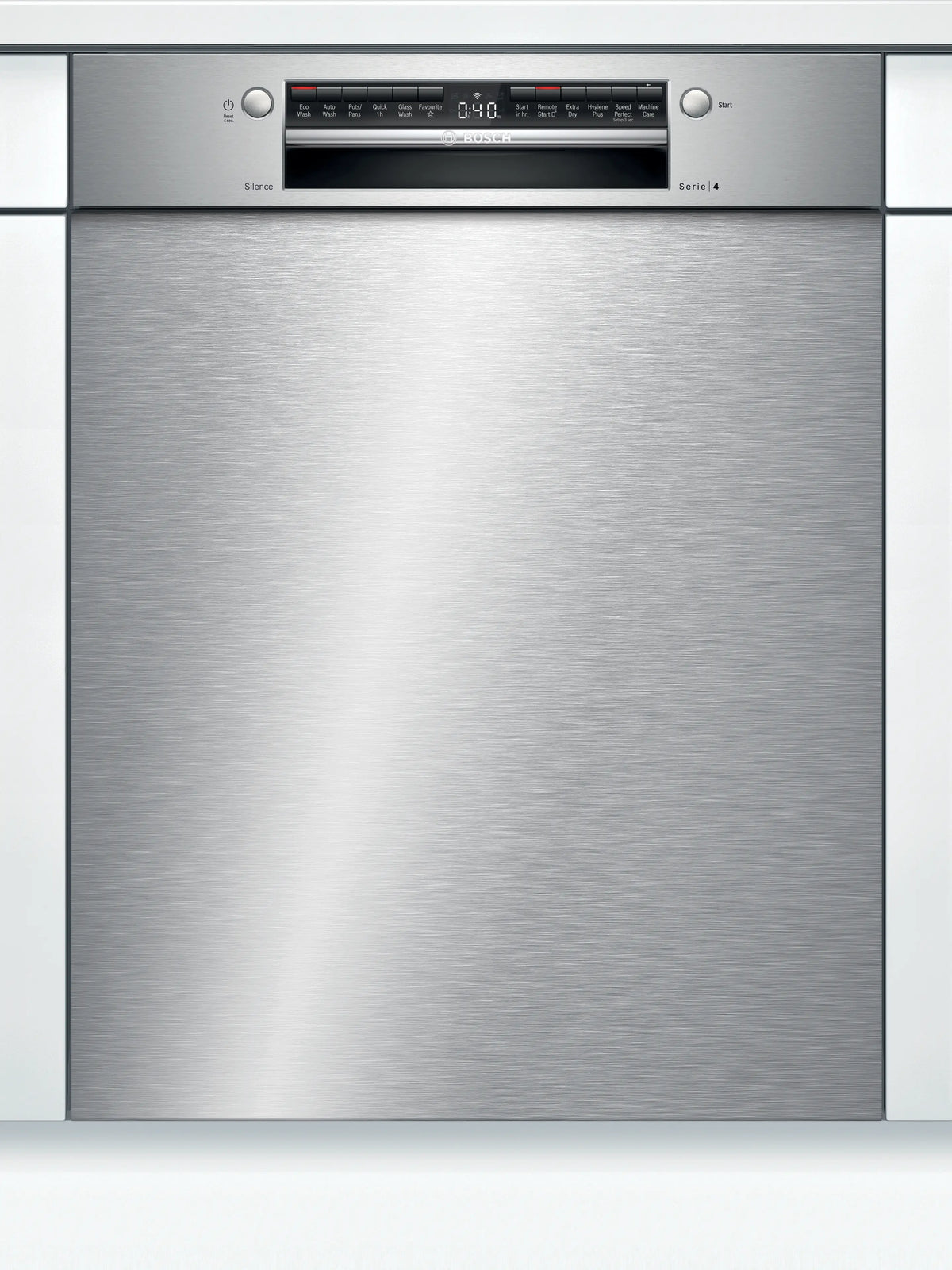 Bosch Series 4 60cm Built Under Dishwasher Stainless Steel SMU4HTS01A