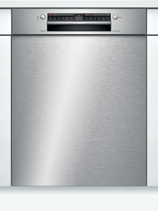 Bosch Series 4 60cm Built Under Dishwasher Stainless Steel SMU4HTS01A