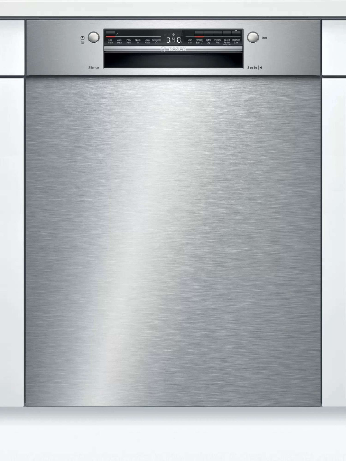 Bosch Series 4 60cm Under Bench Dishwasher Stainless Steel SMU4HVS01A
