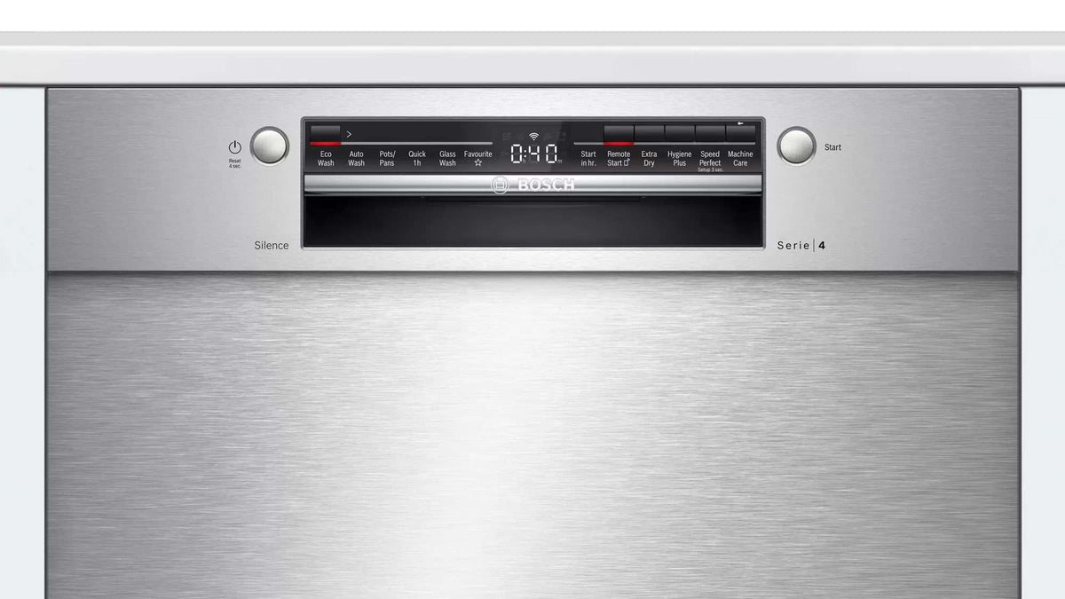 Bosch Series 4 60cm Under Bench Dishwasher Stainless Steel SMU4HVS01A