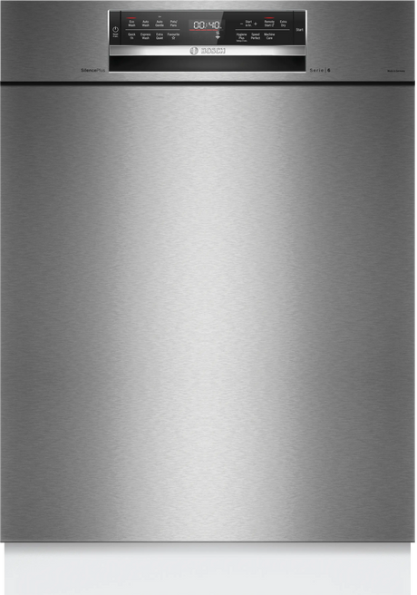 Bosch Series 6 60cm Built Under Dishwasher Stainless Steel SMU6HCS01A