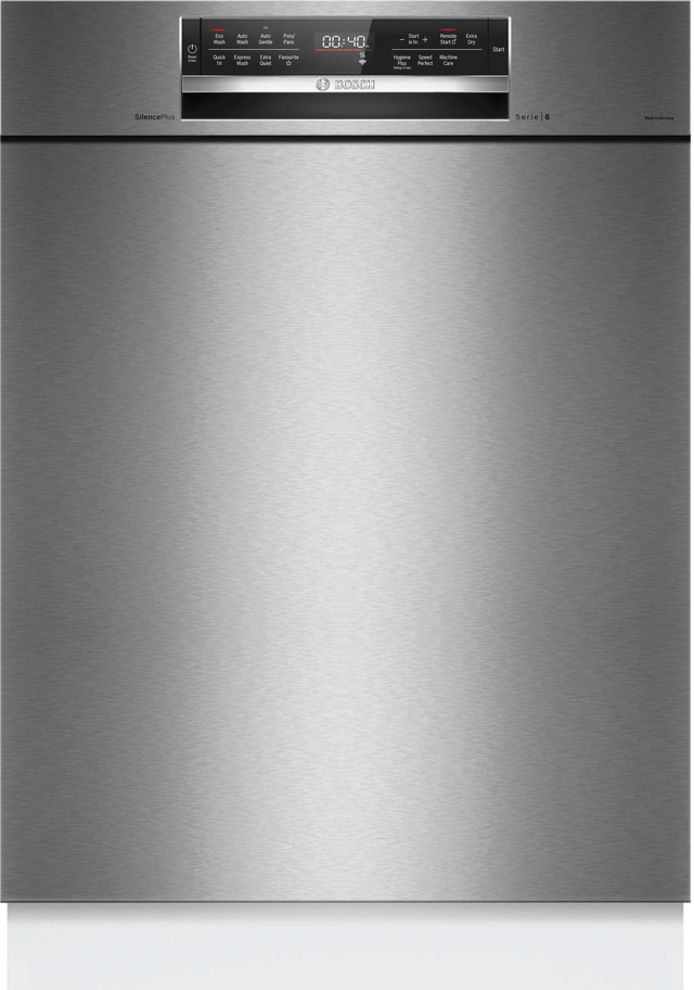 Bosch Series 6 60cm Built Under Dishwasher Stainless Steel SMU6HCS01A