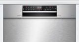 Bosch Series 6 60cm Built Under Dishwasher Stainless Steel SMU6HCS01A