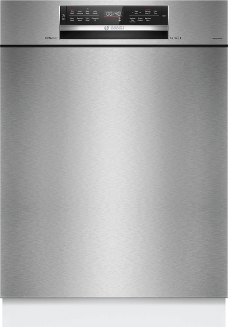 Bosch Series 8 60cm Built Under Dishwasher Brushed Steel Anti-Fingerprint SMU8ZCS01A