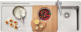 Oliveri Sonetto Double Right Hand Bowl Inset Sink With Drainer SN1072