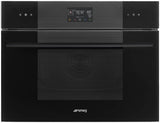 Smeg 45cm Linea Combi Steam Oven Black SO4102S3B3