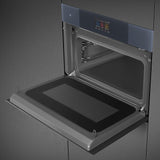 Smeg 45cm Linea Compact Omnichef Oven Neptune Grey SO4104APG