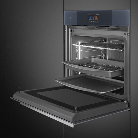Smeg 60cm Linea Omnichef Oven Neptune Grey SO6104APG