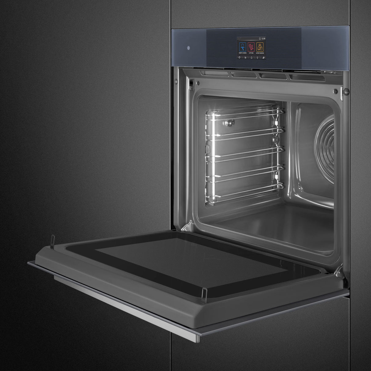 Smeg 60cm Linea Omnichef Oven Neptune Grey SO6104APG