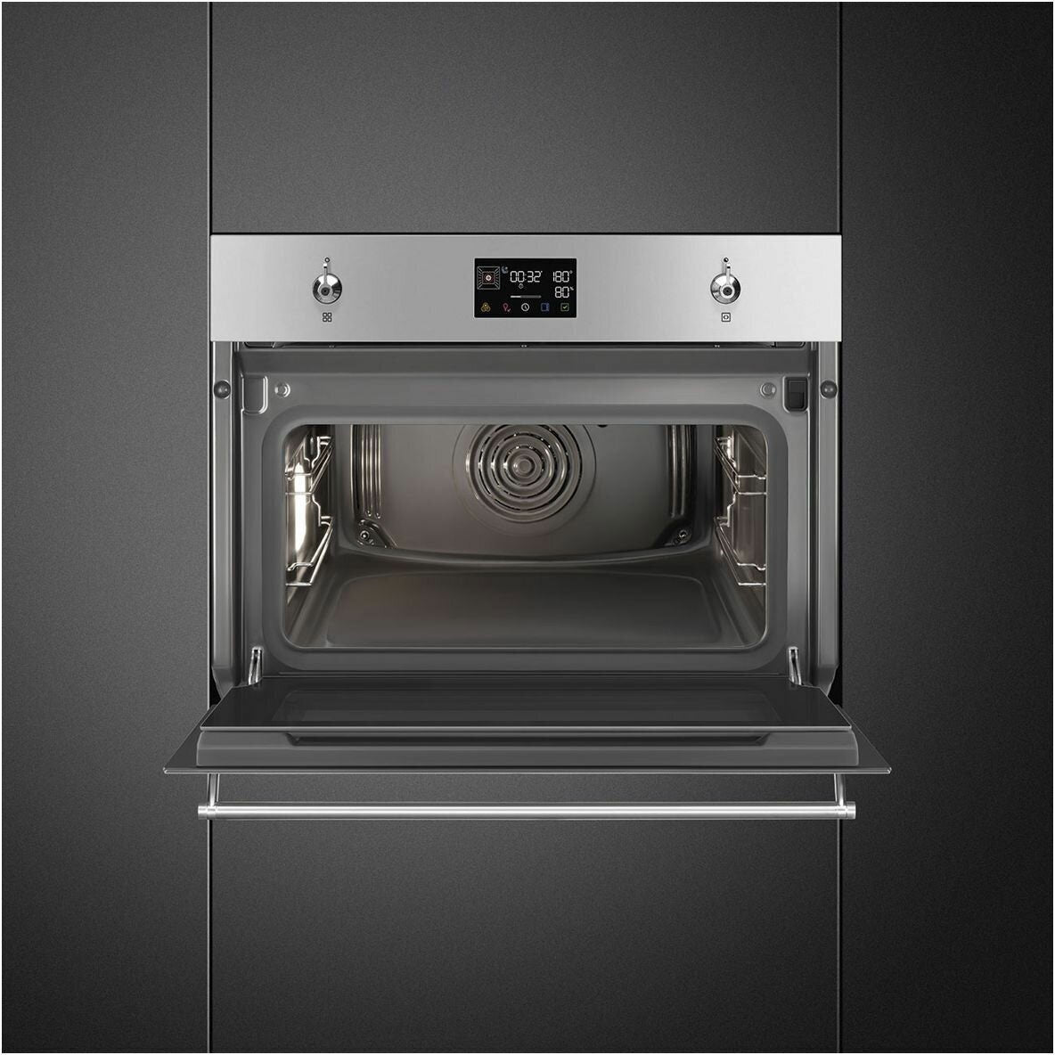 Smeg 45cm Compact Classic Steam Oven Stainless Steel SOA4302S3X