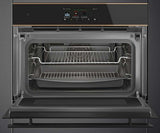 Smeg 45cm Dolce Stil Novo Multitech Electric Oven Copper Trim SOA4606WAPNR